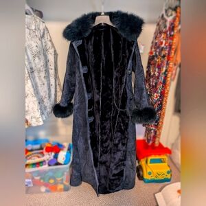 Vintage Italian Shearling and Fur Coat